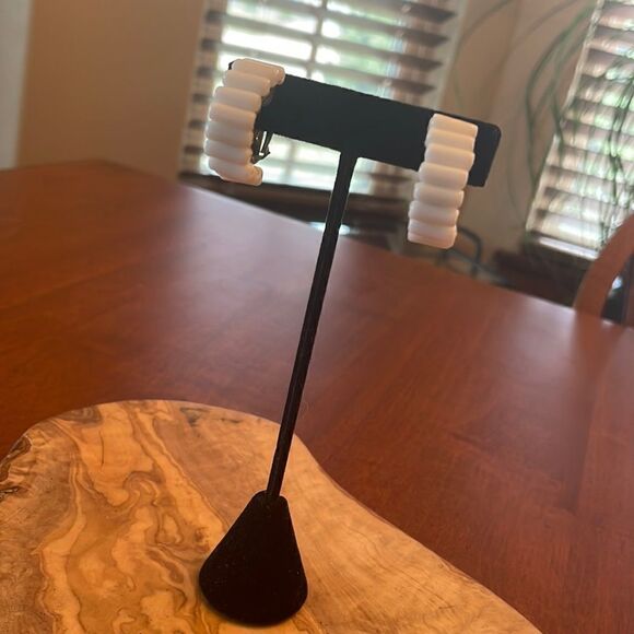 Vintage W. Germany Clip-On Earrings - Picture 1 of 7